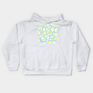 Egg yolk pattern - Breakfast Kids Hoodie